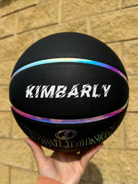 Load image into Gallery viewer, Personalised Spalding Irisedcent  Composite leather TF Basketball - (Size 6, 7)
