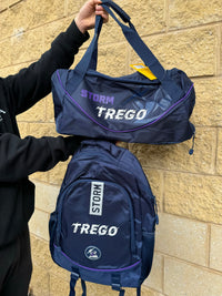 Load image into Gallery viewer, Personalised Melbourne Storm Official NRL Backpack
