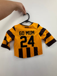 Load image into Gallery viewer, Personalised Hawthorn Hawks AFL Toddler Guernsey
