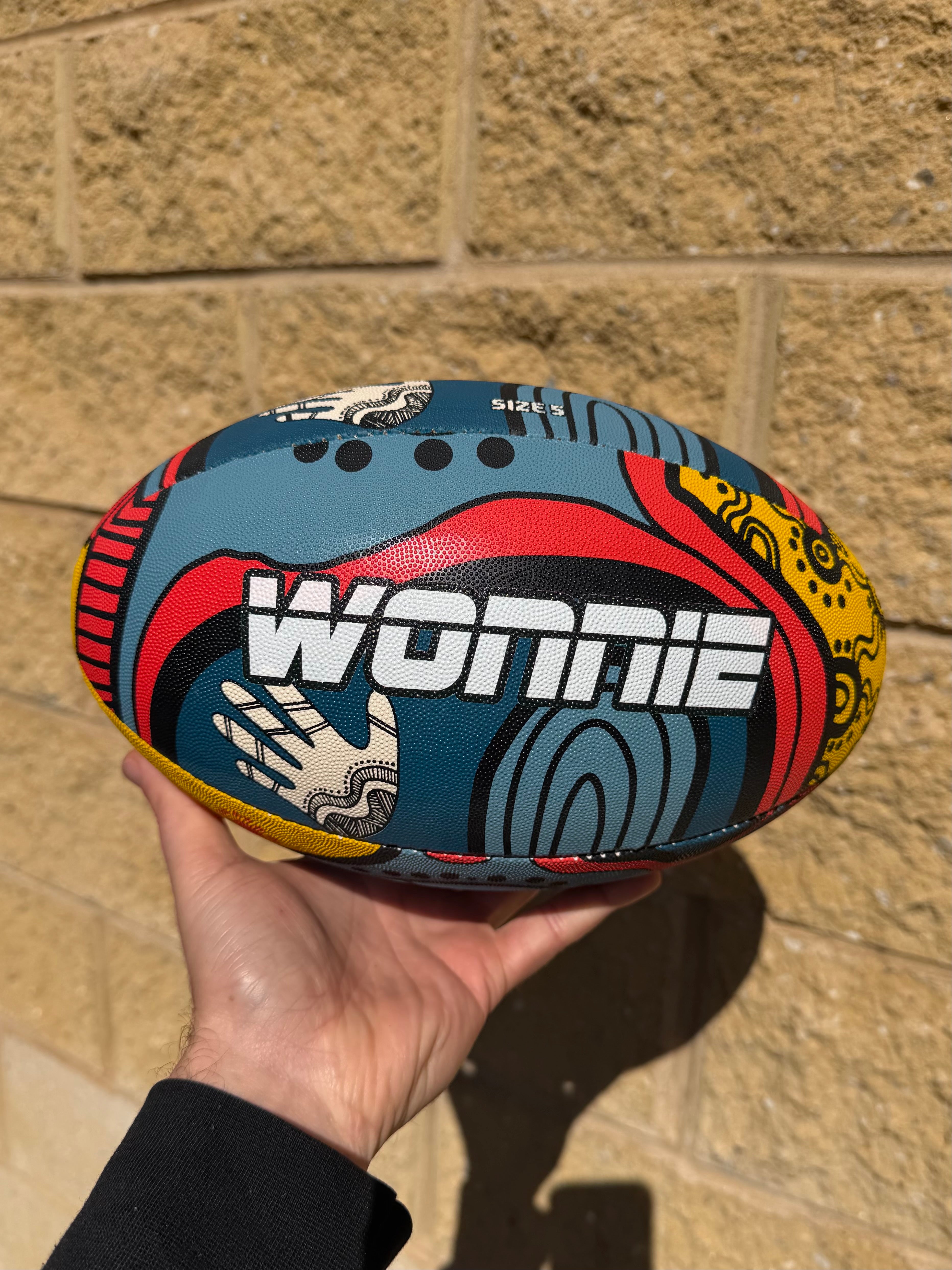 Personalised Hart AFL Indigenous Football (SIZE 5)