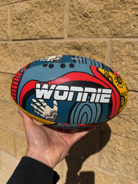 Load image into Gallery viewer, Personalised Hart AFL Indigenous Football (SIZE 5)
