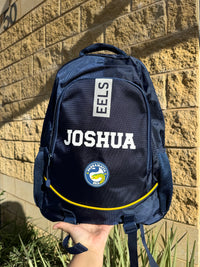 Load image into Gallery viewer, Personalised Official NRL Parramatta Eels Player Pack
