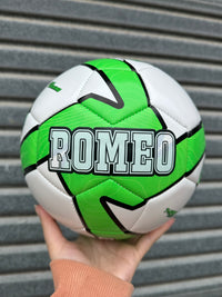 Load image into Gallery viewer, Personalised Deploy Green Soccer Ball (Size 3, 4, 5)
