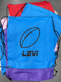 Load image into Gallery viewer, Personalised AFL Drawstring Bag

