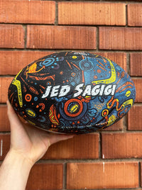 Load image into Gallery viewer, Personalised Indigenous All Stars 2025 Official NRL Ball (Size 5)
