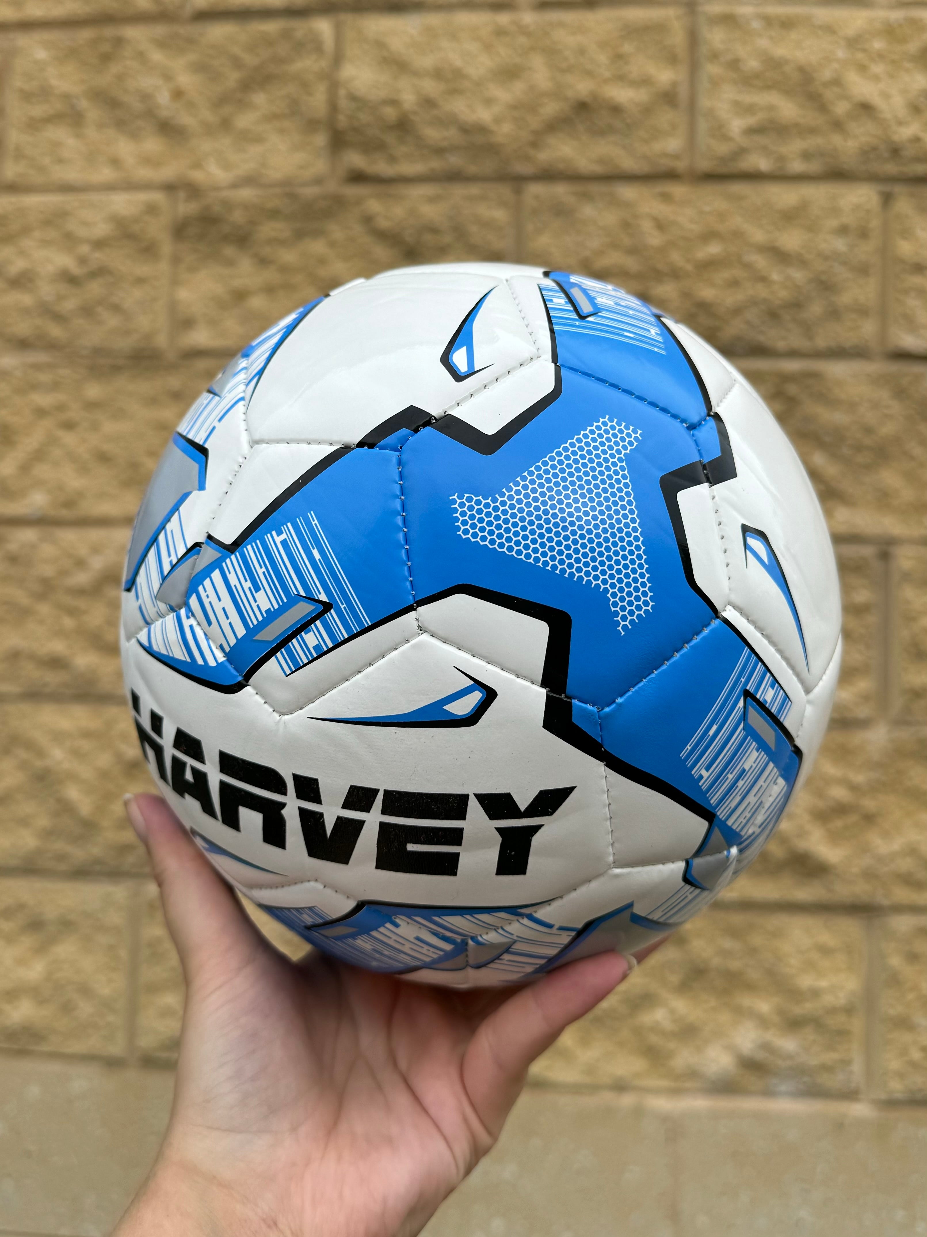 Personalised Mi-Ball Blue Soccer Ball (Size 3, 4, 5)