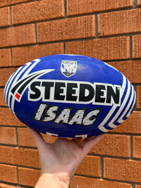Load image into Gallery viewer, Personalised Canterbury Bulldogs Official NRL Ball (Size 5)

