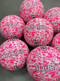 Load image into Gallery viewer, Personalised Gilbert Pluto Mini Netball (Mini)
