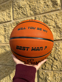 Load image into Gallery viewer, Personalised Spalding TF-50 Rubber Basketball (Size 5, 6 &amp; 7)
