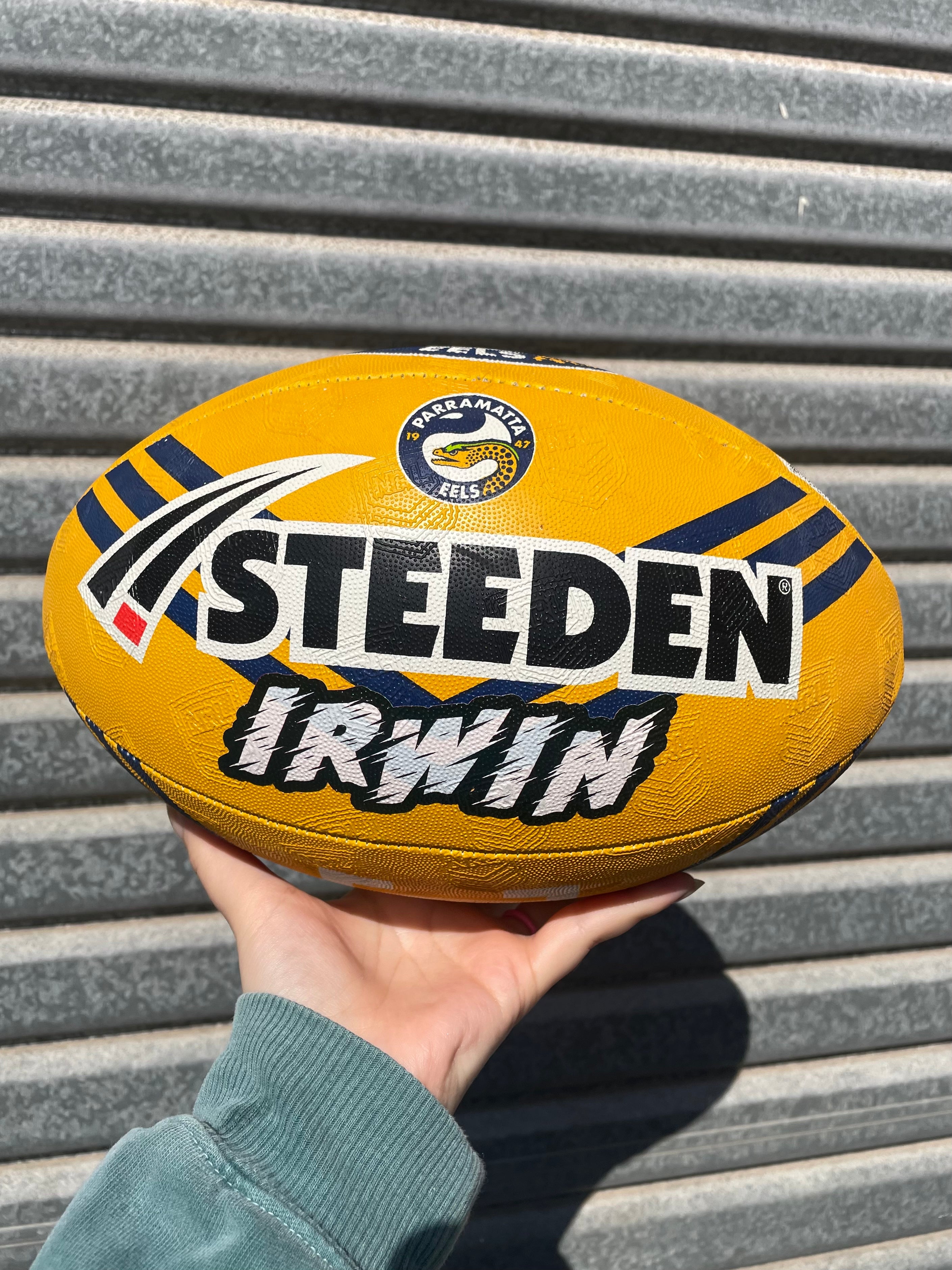 Personalised Parramatta Eels Official NRL Ball (Size 5)