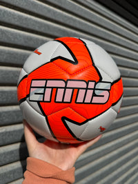 Load image into Gallery viewer, Personalised Deploy Orange Soccer Ball (Size 3, 4, 5)

