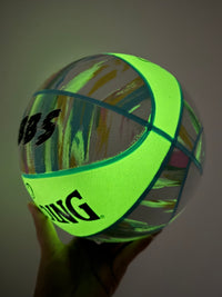 Load image into Gallery viewer, Personalised Spalding Pastel Marble Glow Basketball (Size 5, 6)
