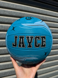 Load image into Gallery viewer, Personalised Gilbert Phoenix Netball Blue (SIZE 5)
