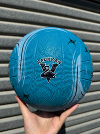 Load image into Gallery viewer, Personalised Gilbert Phoenix Netball Blue (SIZE 5)
