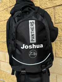 Load image into Gallery viewer, Personalised Penrith Panthers Official NRL Backpack
