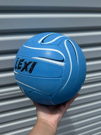 Load image into Gallery viewer, Personalised Mi-Ball Envision Blue Netball (SIZE 5)
