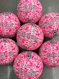 Load image into Gallery viewer, Personalised Gilbert Pluto Mini Netball (Mini)
