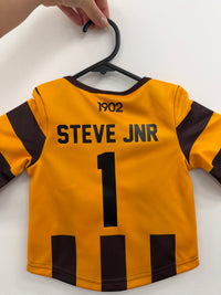 Load image into Gallery viewer, Personalised Hawthorn Hawks AFL Toddler Guernsey

