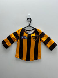 Load image into Gallery viewer, Personalised Hawthorn Hawks AFL Toddler Guernsey
