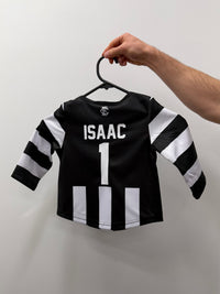 Load image into Gallery viewer, Personalised Collingwood Magpies AFL Toddler Guernsey
