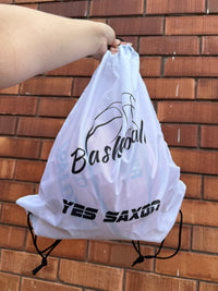 Load image into Gallery viewer, Personalised Basketball Drawstring Bag
