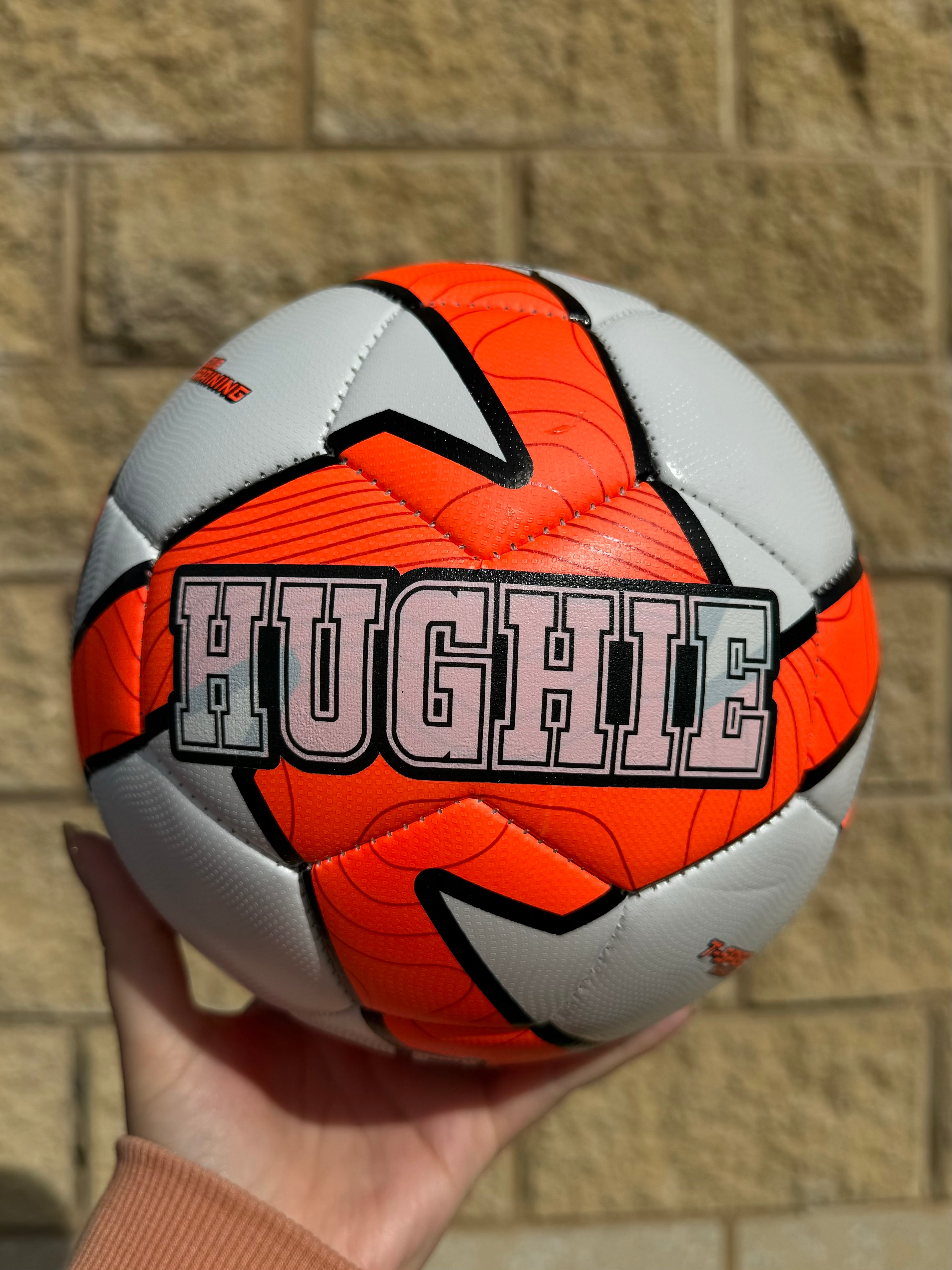 Personalised Deploy Orange Soccer Ball (Size 3, 4, 5)