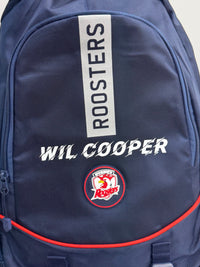Load image into Gallery viewer, Personalised Sydney Roosters Official NRL Backpack
