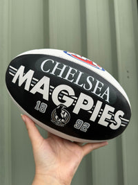 Load image into Gallery viewer, Personalised AFL Official Collingwood Magpies Club Football (Size 5)
