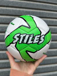Load image into Gallery viewer, Personalised Deploy Green Soccer Ball (Size 3, 4, 5)
