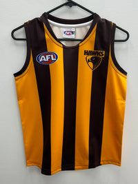 Load image into Gallery viewer, Personalised Hawthorn Hawks AFL Guernsey

