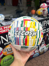 Load image into Gallery viewer, Personalised Spalding White Marble Volleyball (Size 5)
