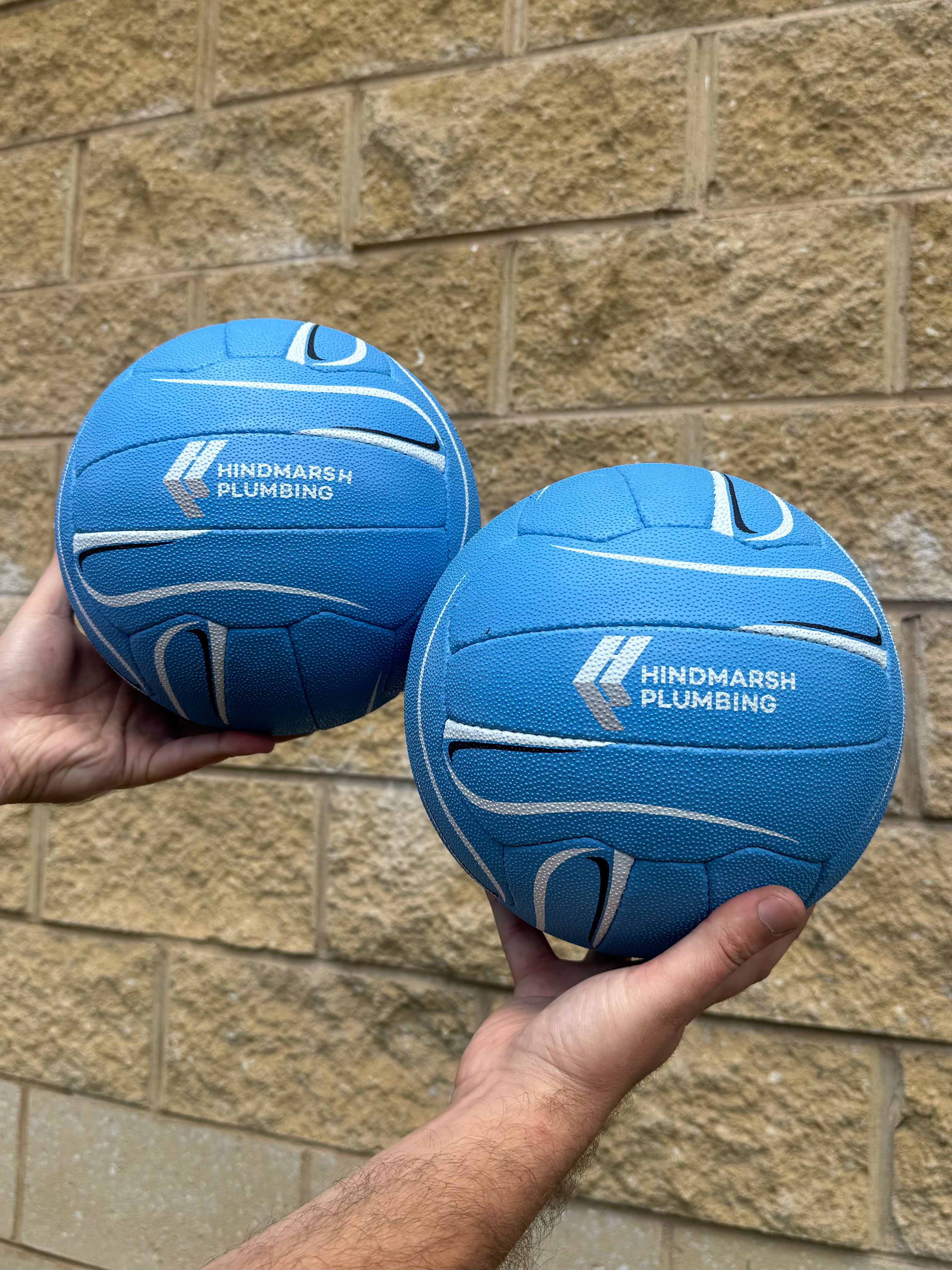 Personalised Mi-Ball Envision Blue Netball (SIZE 5)