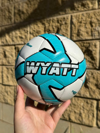 Load image into Gallery viewer, Personalised Deploy Blue Soccer Ball (SIZE 2)
