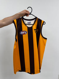 Load image into Gallery viewer, Personalised Hawthorn Hawks AFL Guernsey
