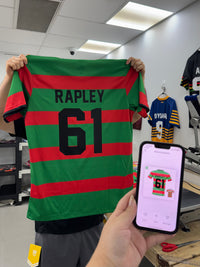 Load image into Gallery viewer, Personalised South Sydney Rabbitohs NRL Jersey
