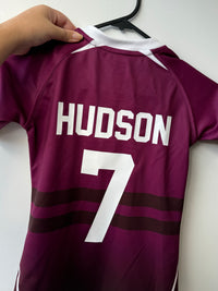 Load image into Gallery viewer, Personalised Brisbane Broncos Supporter Bundle (Official Jersey + Ball Pack)
