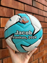 Load image into Gallery viewer, Personalised Deploy Blue Soccer Ball (SIZE 3, 4, 5)
