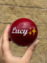 Load image into Gallery viewer, Personalised Cricket Starter Pack (Red Cricket Ball)
