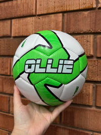 Load image into Gallery viewer, Personalised Deploy Green Soccer Ball (Size 3, 4, 5)
