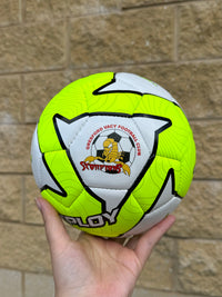 Load image into Gallery viewer, Personalised Neon Deploy Soccer Ball (Size 3, 4 ,5)
