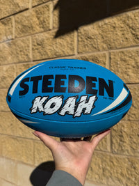Load image into Gallery viewer, Personalised Blue Steeden Rugby League (Size 5)
