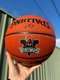 Load image into Gallery viewer, Personalised Spalding TF-500 Composite Leather Basketball (Size 5, 6, 7)
