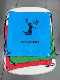 Load image into Gallery viewer, Personalised Basketball Drawstring Bag
