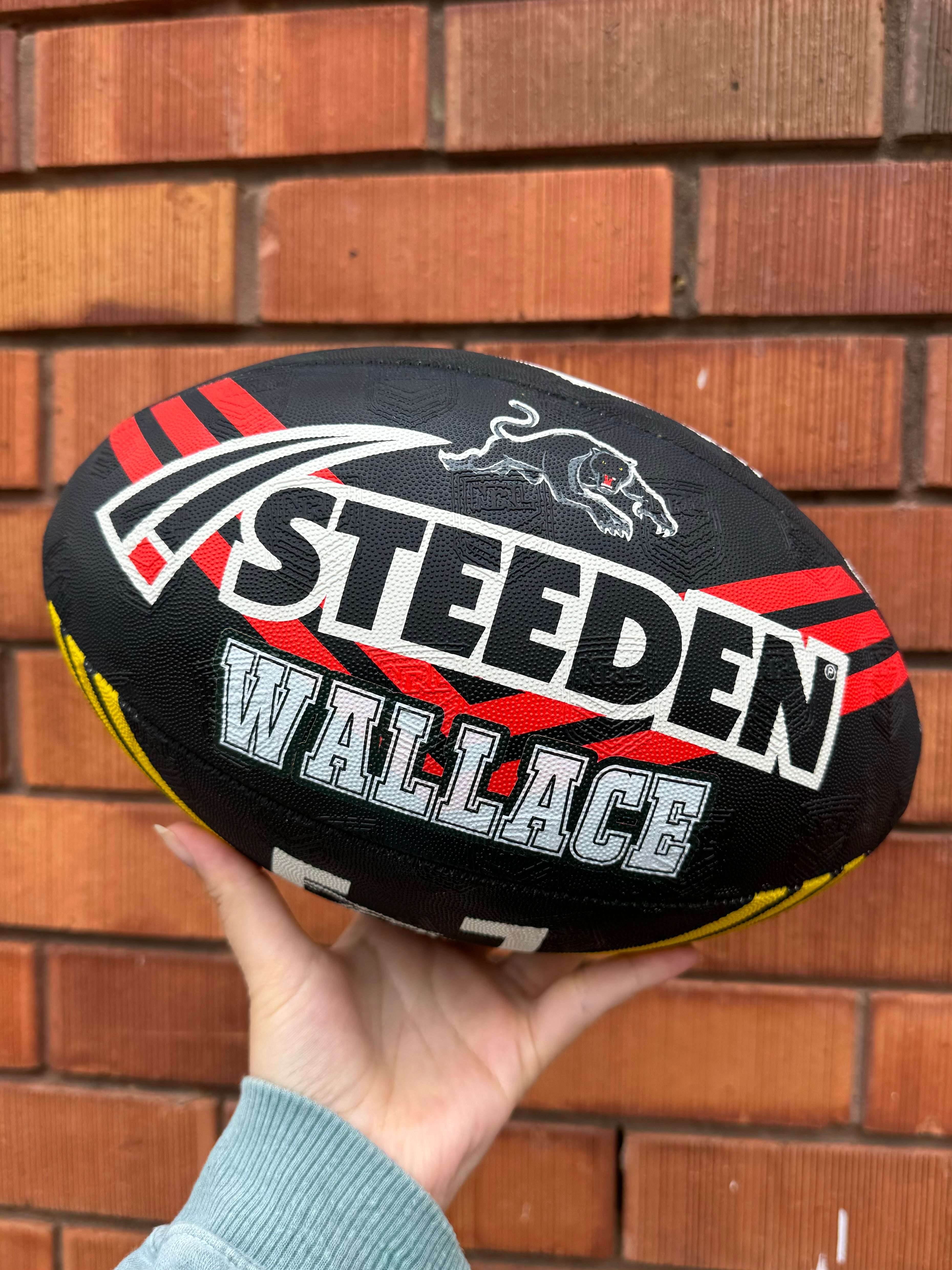 Personalised Penrith Panthers Official NRL Ball (size 5)