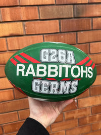 Load image into Gallery viewer, Personalised South Sydney Rabbitohs Official NRL Ball (Size 5)

