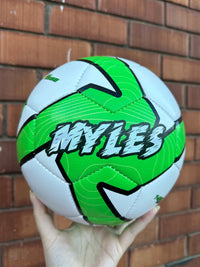 Load image into Gallery viewer, Personalised Deploy Green Soccer Ball (Size 3, 4, 5)
