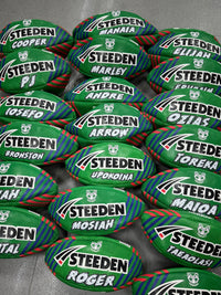Load image into Gallery viewer, Personalised New Zealand Warriors Official NRL Ball (Size 5)
