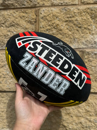Load image into Gallery viewer, Personalised Penrith Panthers Official NRL Ball (Size 5)
