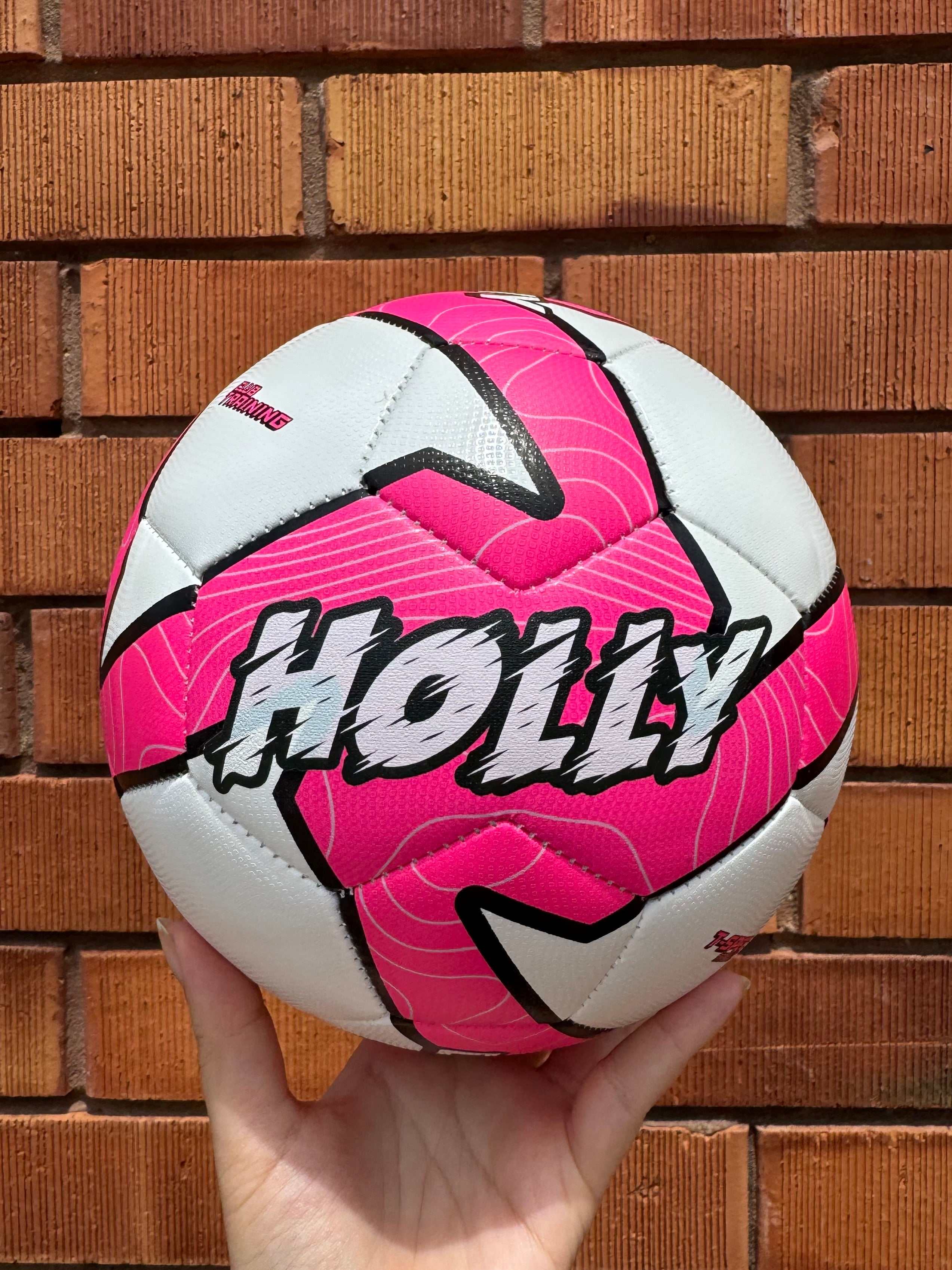 Personalised Deploy Pink Soccer Ball (Size 3, 4, 5)