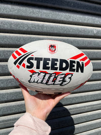 Load image into Gallery viewer, Personalised St George Dragons Official NRL Ball (Size 5)
